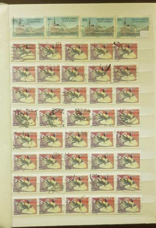 RSA STAMPS WITH SOME VERY GOOD POSTMARKS