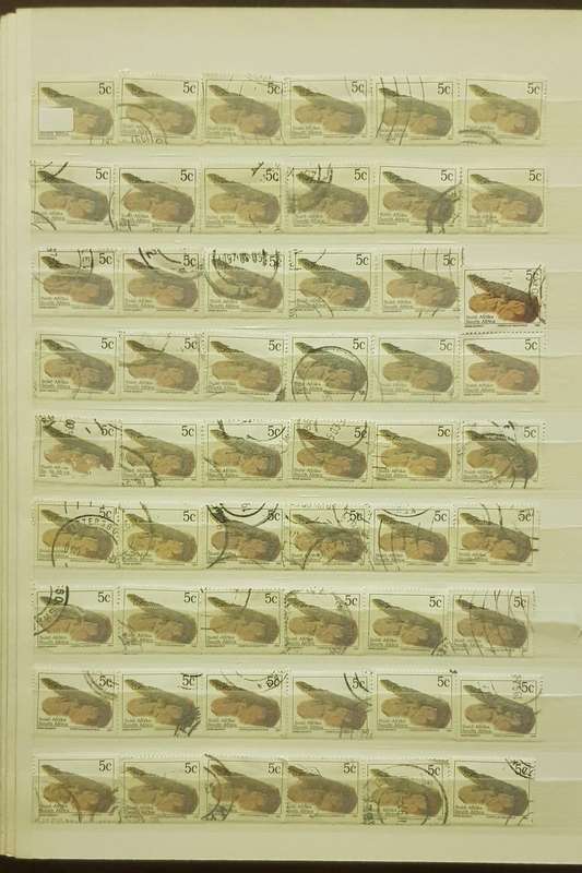 RSA STAMPS WITH SOME VERY GOOD POSTMARKS