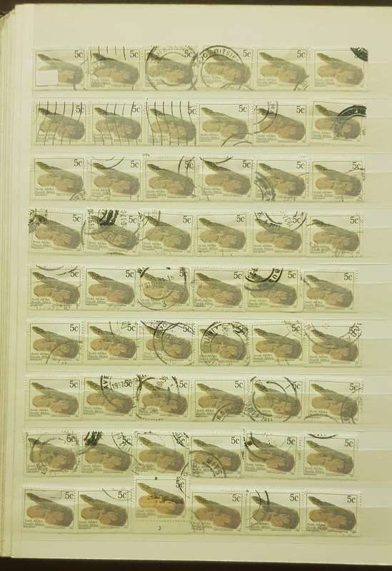 RSA STAMPS WITH SOME VERY GOOD POSTMARKS
