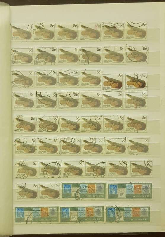 RSA STAMPS WITH SOME VERY GOOD POSTMARKS