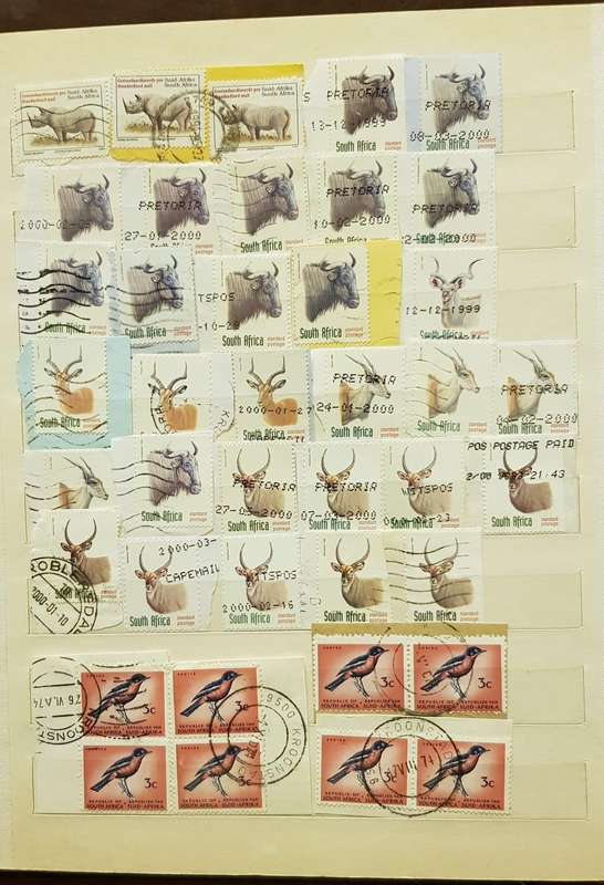 RSA STAMPS WITH SOME VERY GOOD POSTMARKS