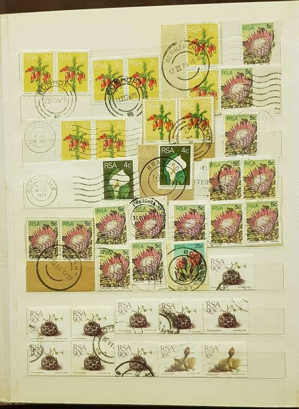 RSA STAMPS WITH SOME VERY GOOD POSTMARKS