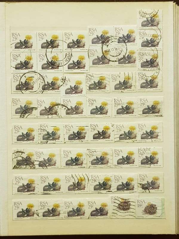 RSA STAMPS WITH SOME VERY GOOD POSTMARKS
