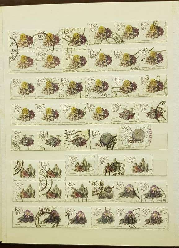 RSA STAMPS WITH SOME VERY GOOD POSTMARKS