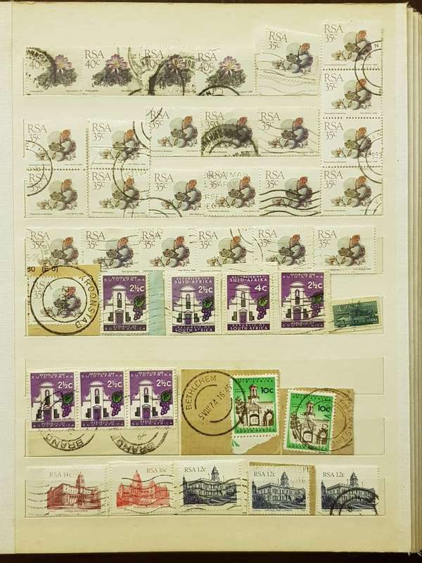 RSA STAMPS WITH SOME VERY GOOD POSTMARKS