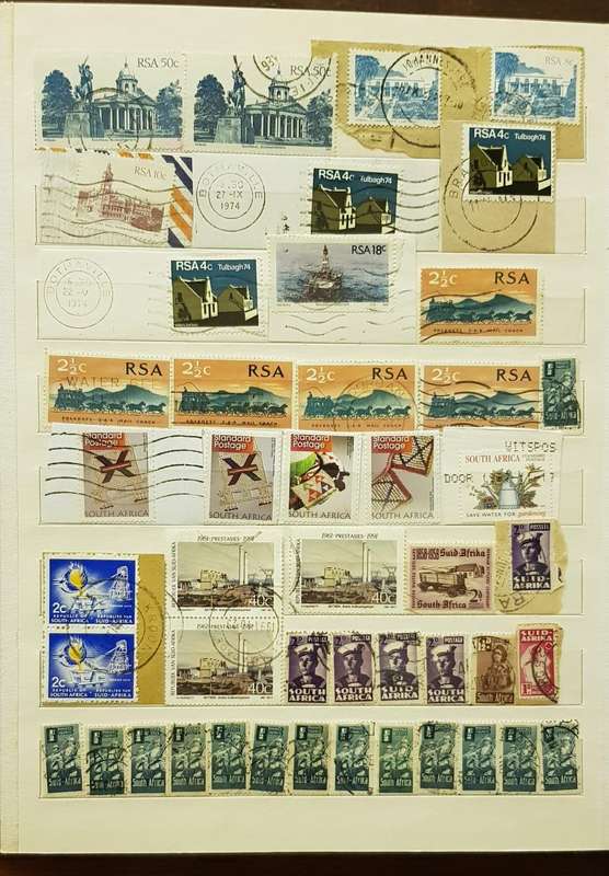 RSA STAMPS WITH SOME VERY GOOD POSTMARKS