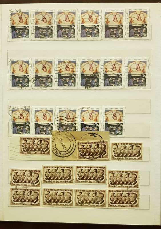 RSA STAMPS WITH SOME VERY GOOD POSTMARKS