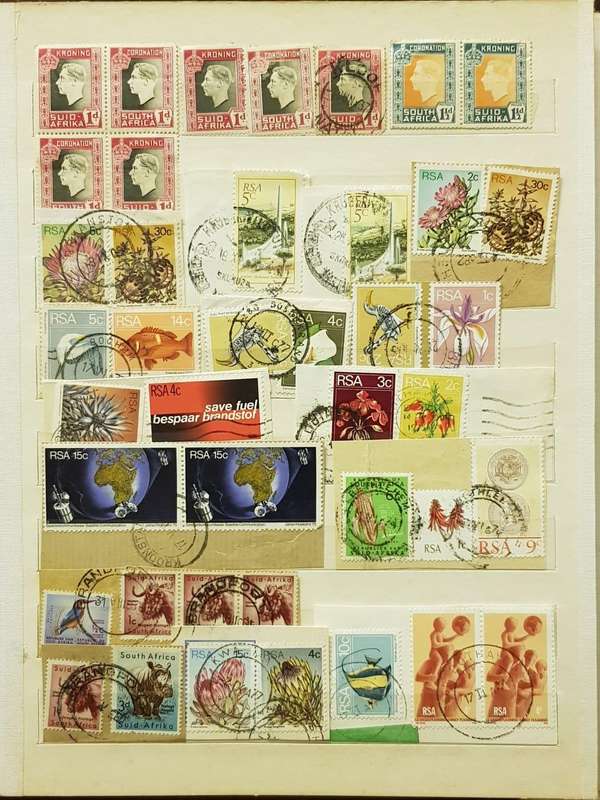 RSA STAMPS WITH SOME VERY GOOD POSTMARKS