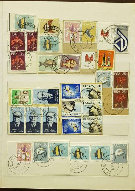 RSA STAMPS WITH SOME VERY GOOD POSTMARKS