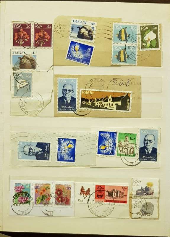 RSA STAMPS WITH SOME VERY GOOD POSTMARKS