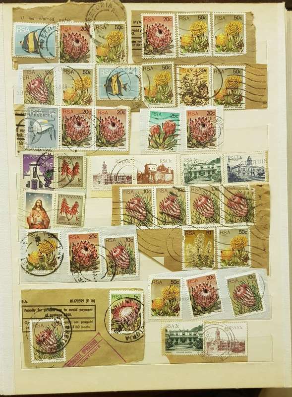 RSA STAMPS WITH SOME VERY GOOD POSTMARKS