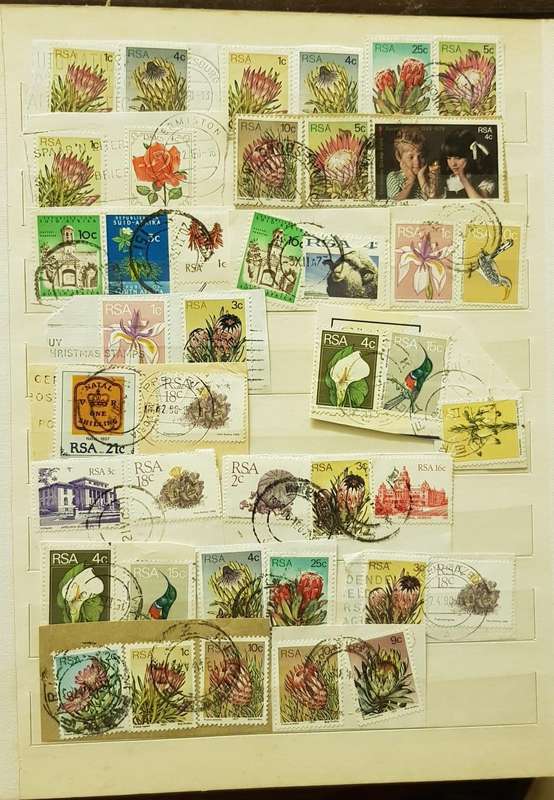 RSA STAMPS WITH SOME VERY GOOD POSTMARKS