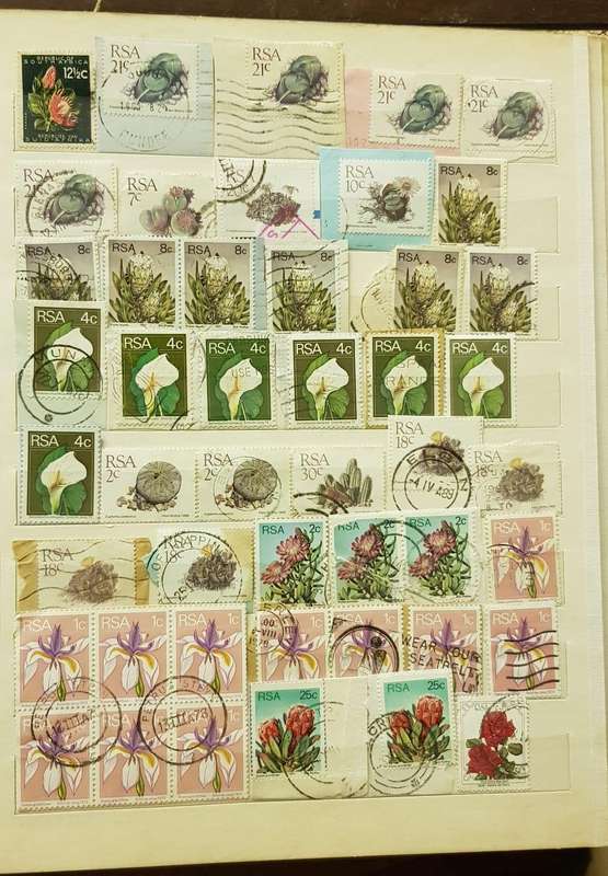 RSA STAMPS WITH SOME VERY GOOD POSTMARKS