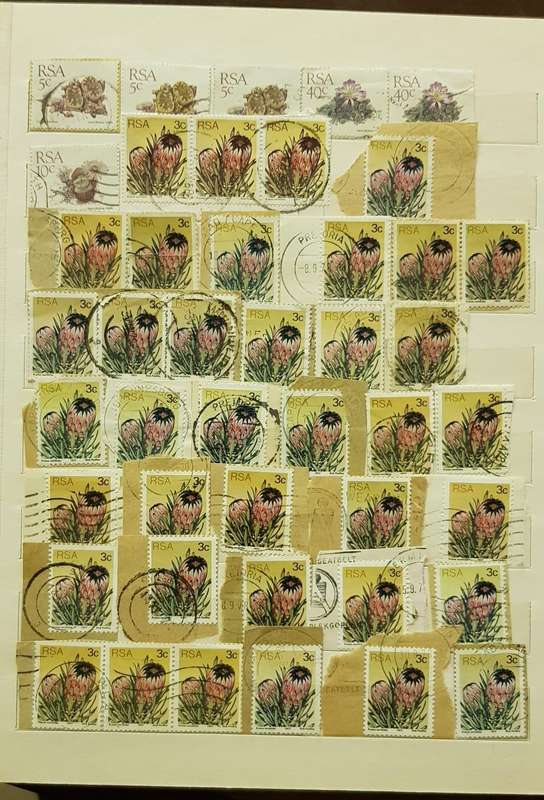 RSA STAMPS WITH SOME VERY GOOD POSTMARKS