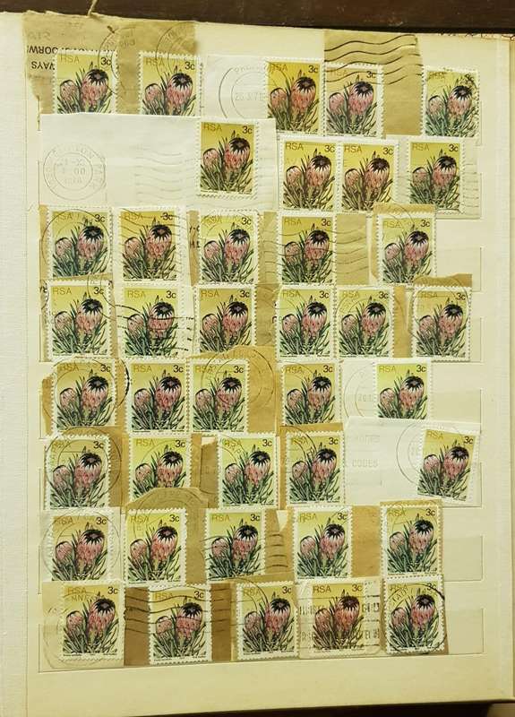 RSA STAMPS WITH SOME VERY GOOD POSTMARKS