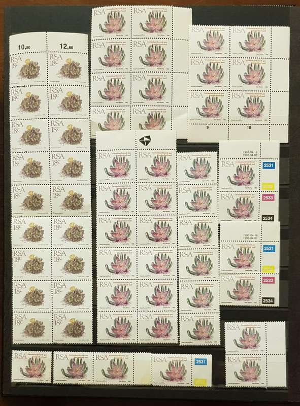 RSA STAMPS WITH SOME VERY GOOD POSTMARKS