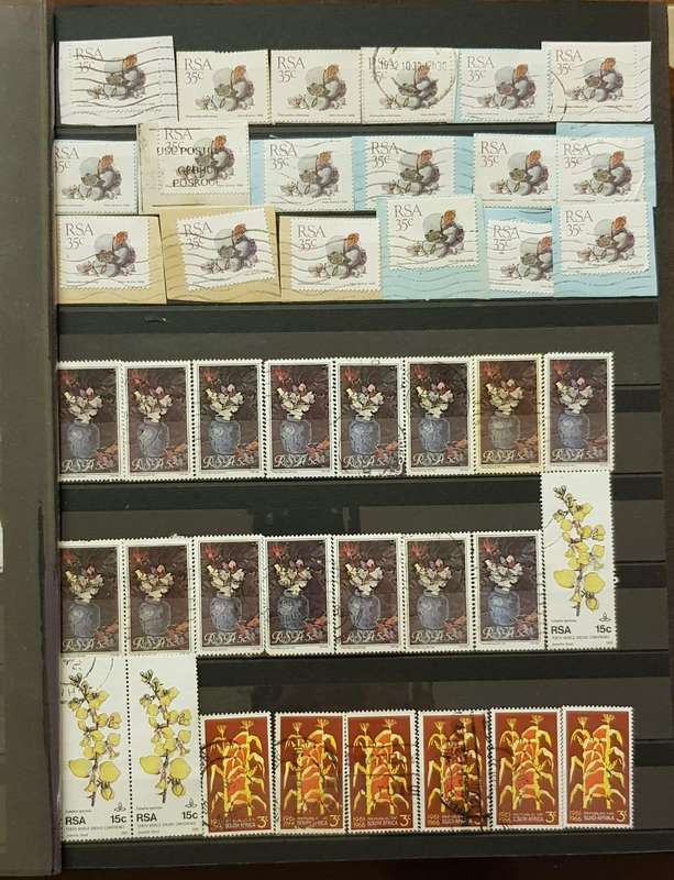RSA STAMPS WITH SOME VERY GOOD POSTMARKS