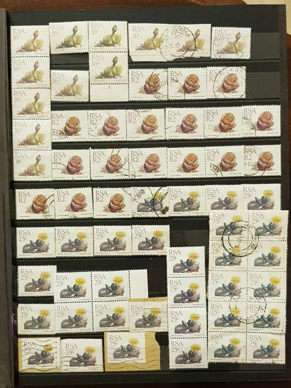 RSA STAMPS WITH SOME VERY GOOD POSTMARKS