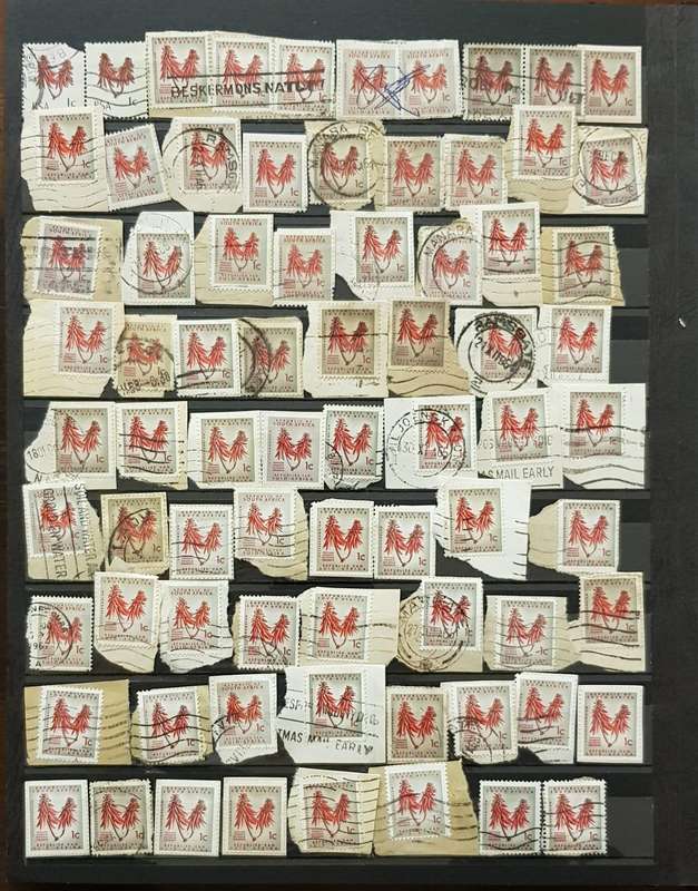 RSA STAMPS WITH SOME VERY GOOD POSTMARKS