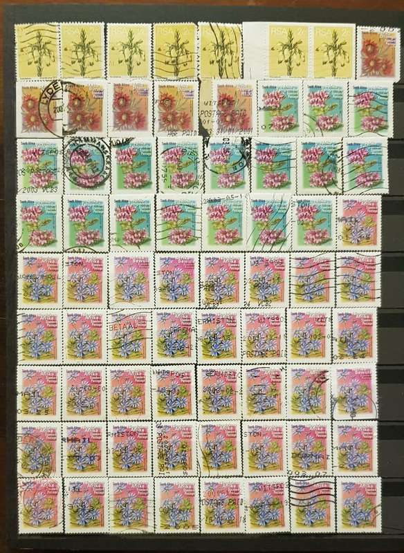 RSA STAMPS WITH SOME VERY GOOD POSTMARKS