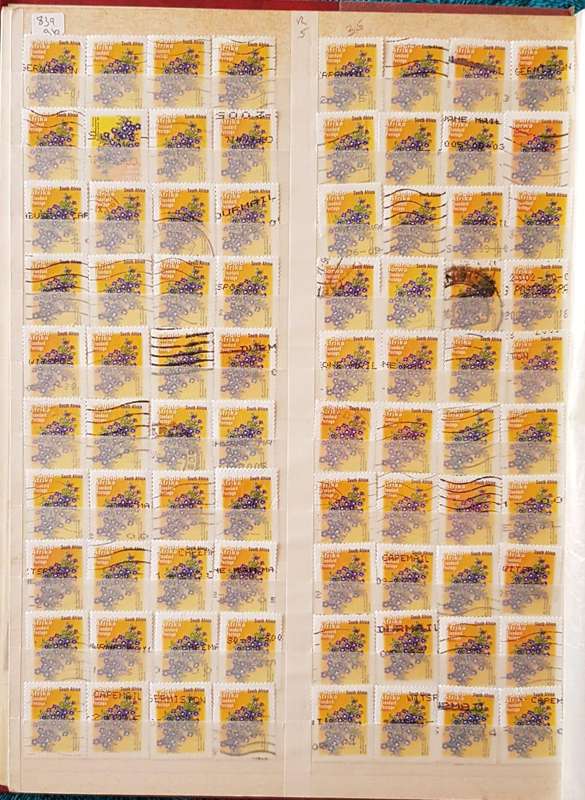 RSA STAMPS WITH SOME VERY GOOD POSTMARKS