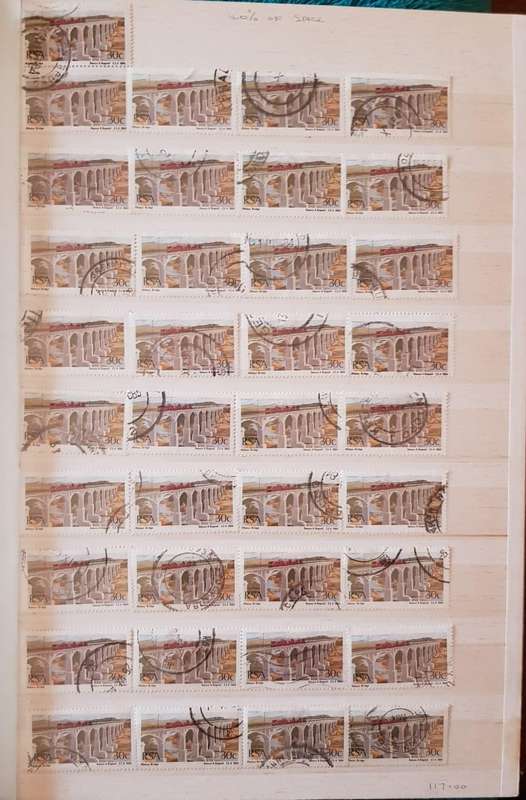 RSA STAMPS WITH SOME VERY GOOD POSTMARKS