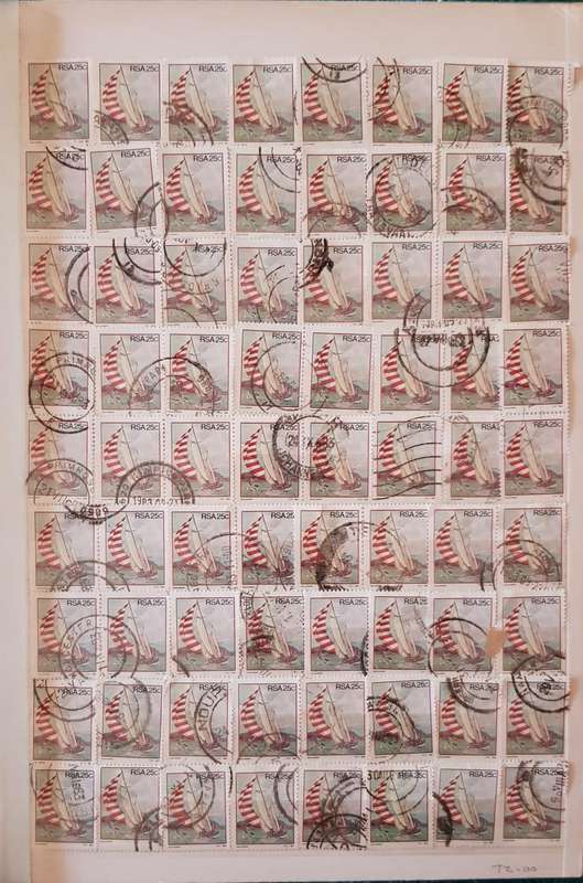 RSA STAMPS WITH SOME VERY GOOD POSTMARKS