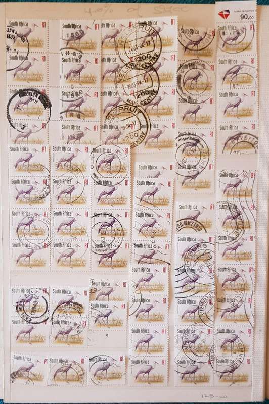 RSA STAMPS WITH SOME VERY GOOD POSTMARKS