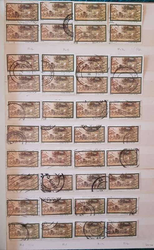 RSA STAMPS WITH SOME VERY GOOD POSTMARKS