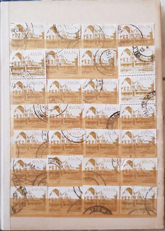 RSA STAMPS WITH SOME VERY GOOD POSTMARKS
