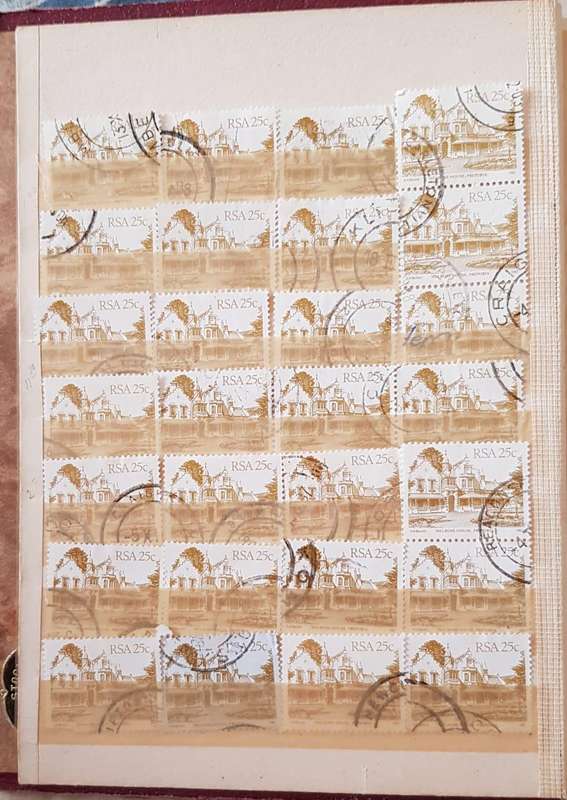 RSA STAMPS WITH SOME VERY GOOD POSTMARKS