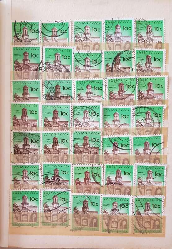 RSA STAMPS WITH SOME VERY GOOD POSTMARKS