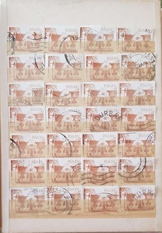RSA STAMPS WITH SOME VERY GOOD POSTMARKS