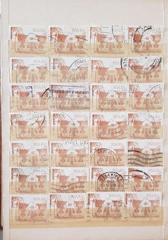 RSA STAMPS WITH SOME VERY GOOD POSTMARKS