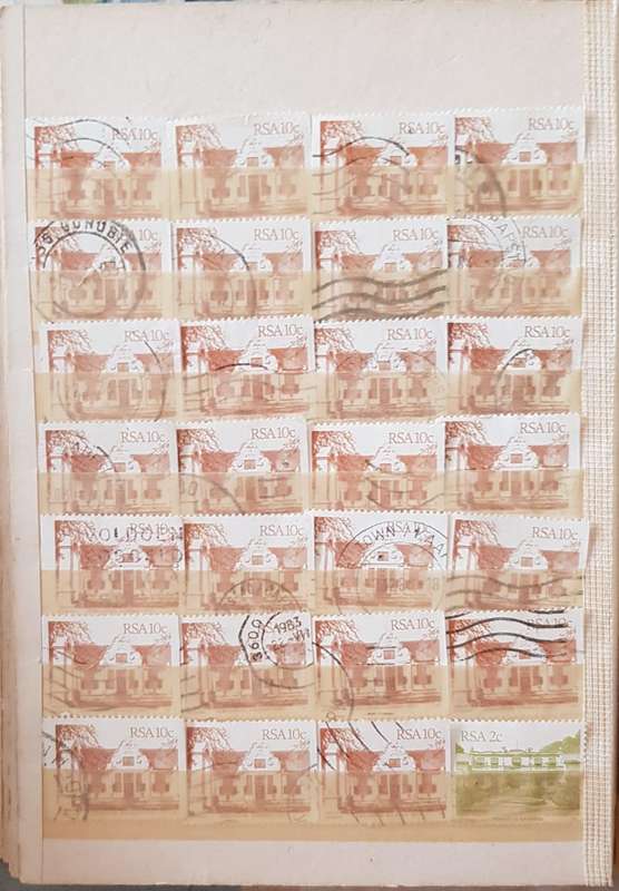 RSA STAMPS WITH SOME VERY GOOD POSTMARKS