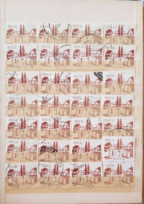 RSA STAMPS WITH SOME VERY GOOD POSTMARKS