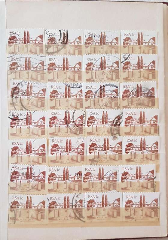RSA STAMPS WITH SOME VERY GOOD POSTMARKS