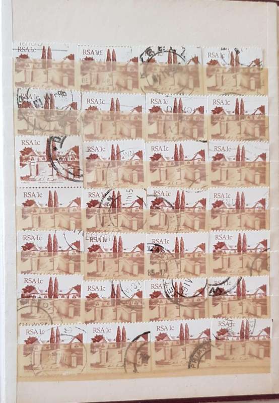RSA STAMPS WITH SOME VERY GOOD POSTMARKS