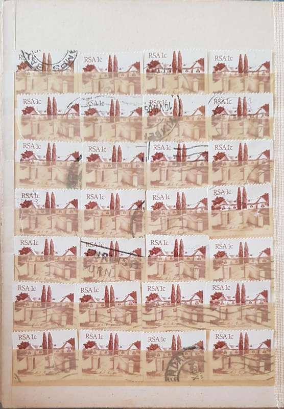 RSA STAMPS WITH SOME VERY GOOD POSTMARKS
