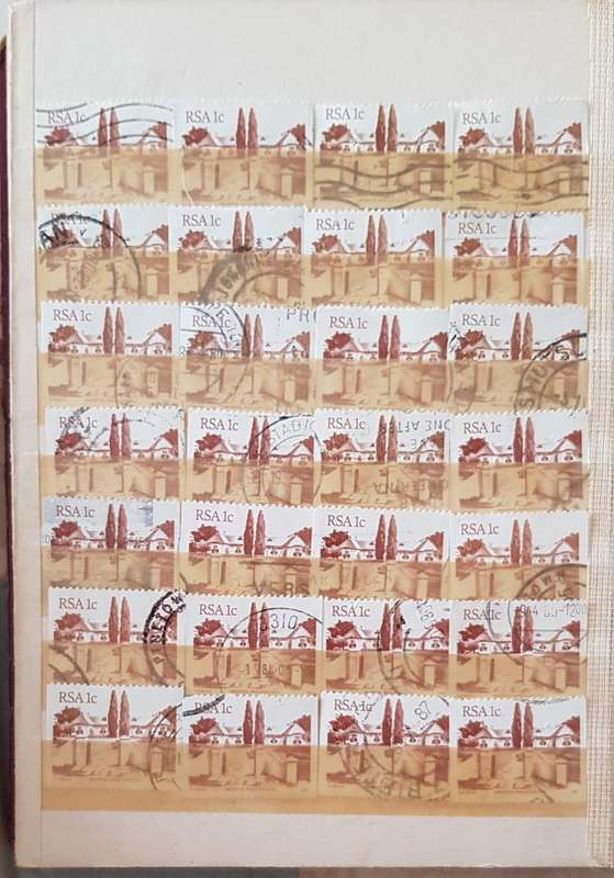 RSA STAMPS WITH SOME VERY GOOD POSTMARKS