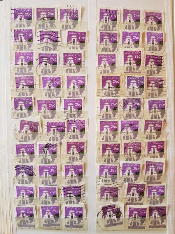 RSA STAMPS WITH SOME VERY GOOD POSTMARKS