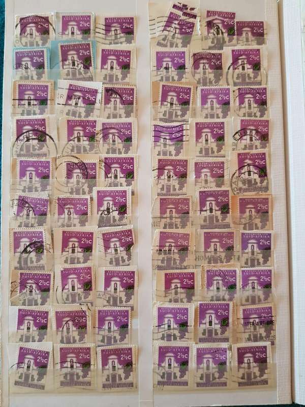 RSA STAMPS WITH SOME VERY GOOD POSTMARKS