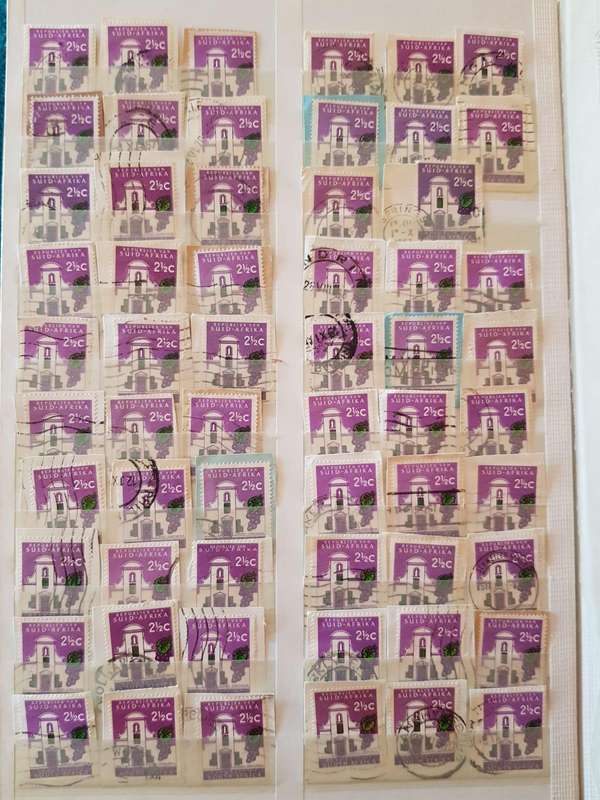 RSA STAMPS WITH SOME VERY GOOD POSTMARKS