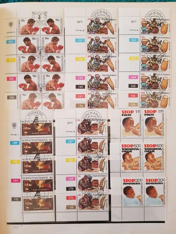 HOMELANDS STAMPS