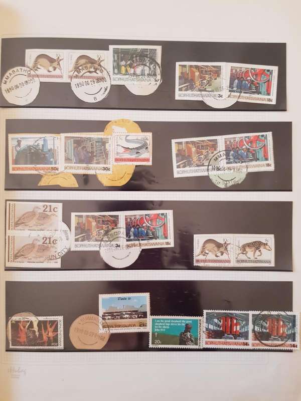 HOMELANDS STAMPS