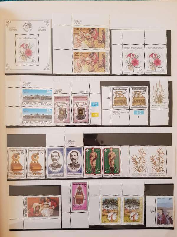 HOMELANDS STAMPS