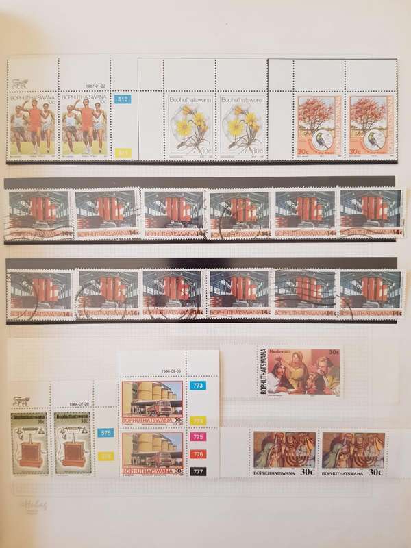 HOMELANDS STAMPS