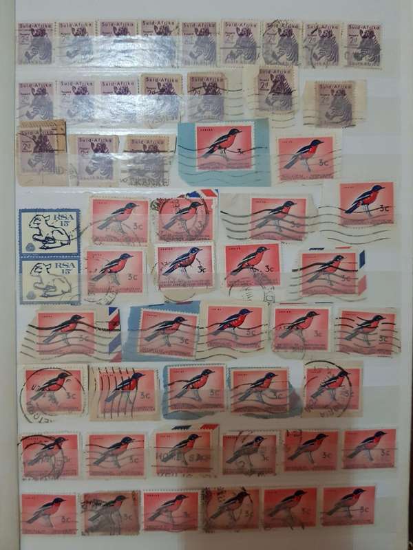 RSA STAMPS WITH SOME VERY GOOD POSTMARKS