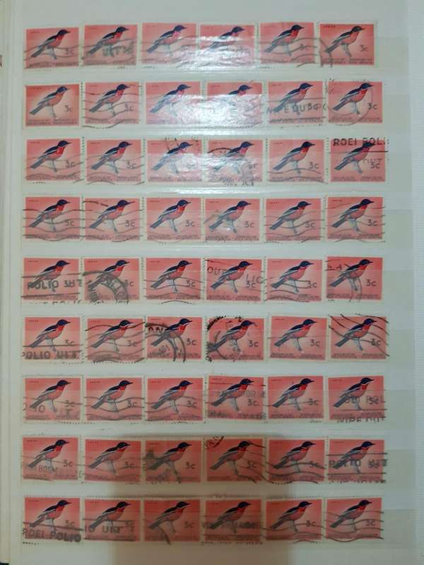 RSA STAMPS WITH SOME VERY GOOD POSTMARKS