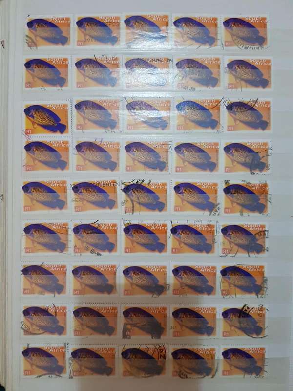 RSA STAMPS WITH SOME VERY GOOD POSTMARKS
